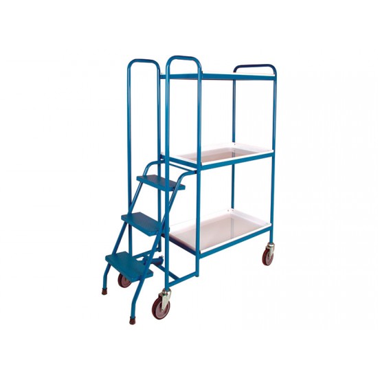 3 Shelf High Order Picking Trolley BC53